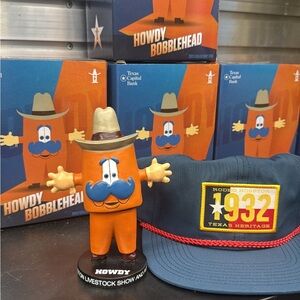 Houston Rodeo Limited Edition Howdy Bobblehead Collectible